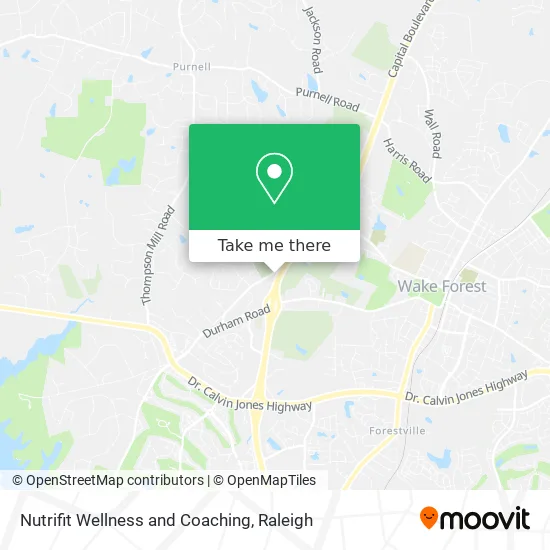 Nutrifit Wellness and Coaching map