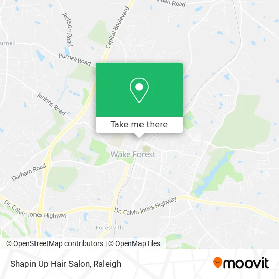 Shapin Up Hair Salon map
