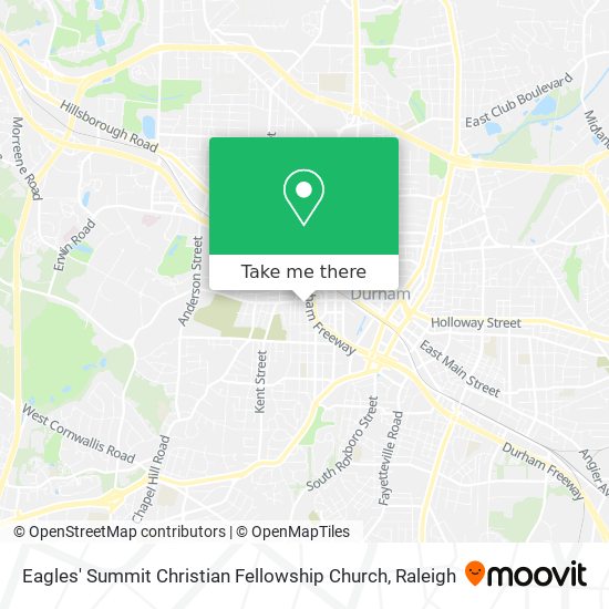 Mapa de Eagles' Summit Christian Fellowship Church