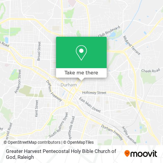 Mapa de Greater Harvest Pentecostal Holy Bible Church of God