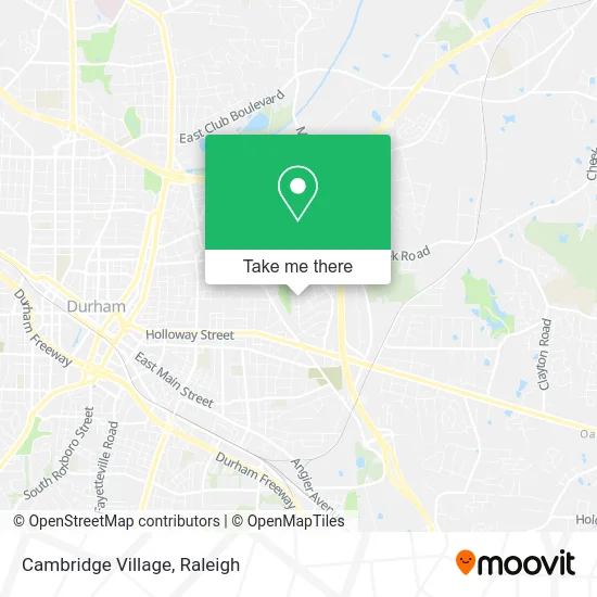 Cambridge Village map