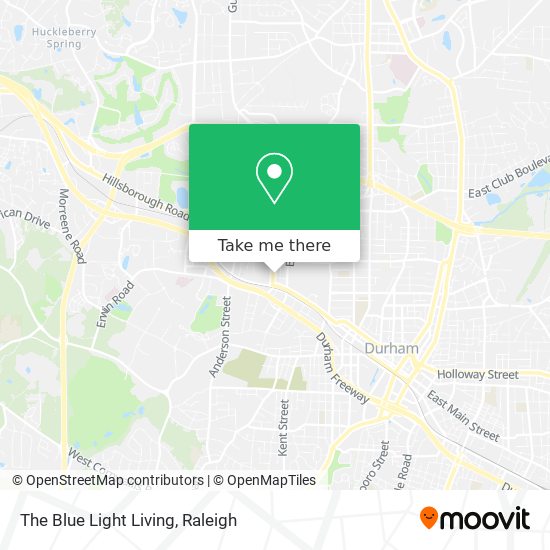 Mapa de The Blue Light Living