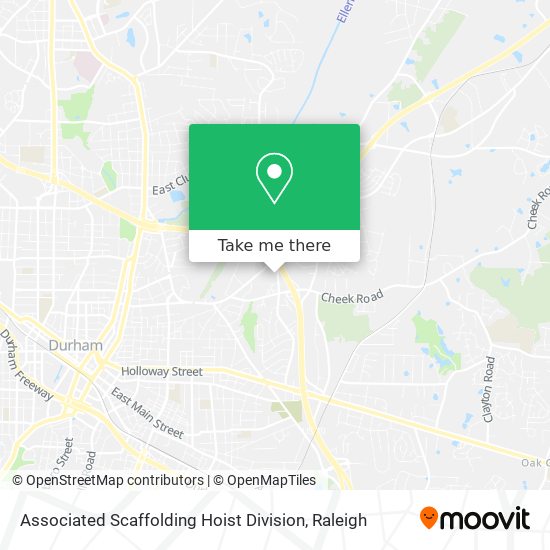 Mapa de Associated Scaffolding Hoist Division