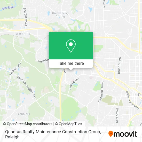 Quantas Realty Maintenance Construction Group map