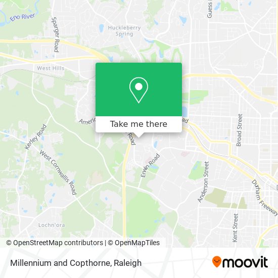 Millennium and Copthorne map