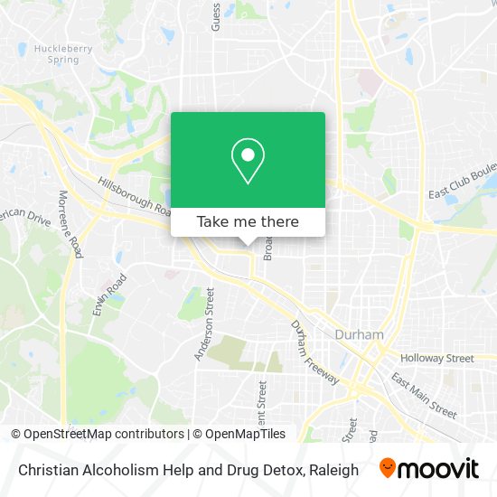 Mapa de Christian Alcoholism Help and Drug Detox