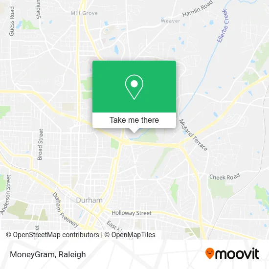 MoneyGram map