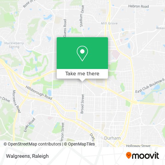 Walgreens map