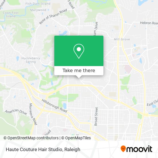 Mapa de Haute Couture Hair Studio