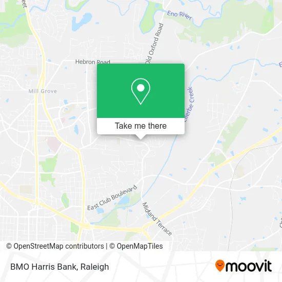 BMO Harris Bank map