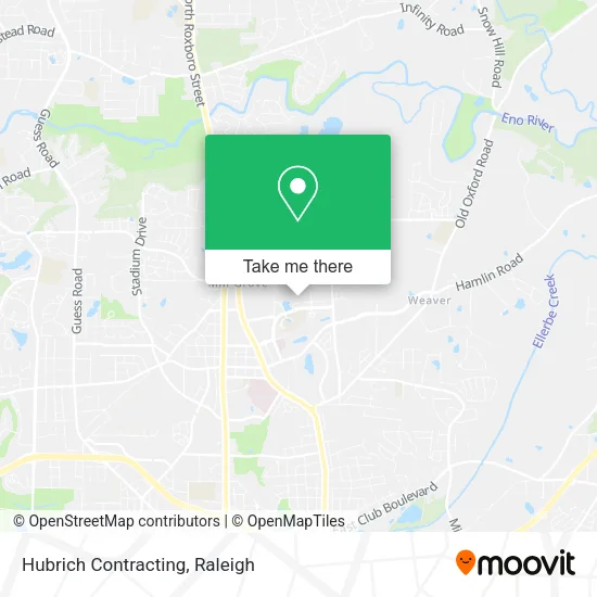 Hubrich Contracting map