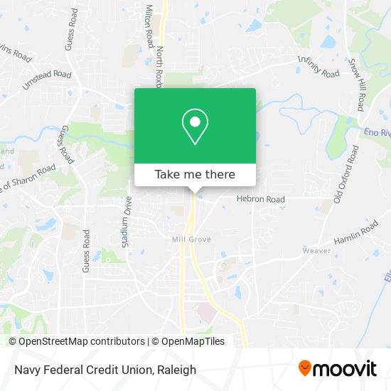 Mapa de Navy Federal Credit Union