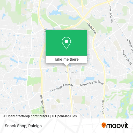 Snack Shop map