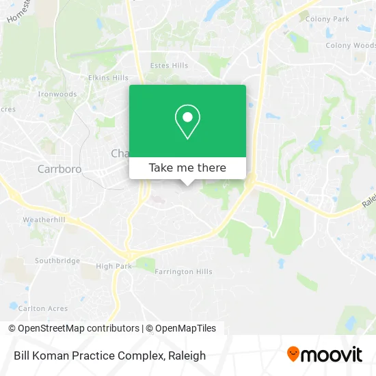 Mapa de Bill Koman Practice Complex