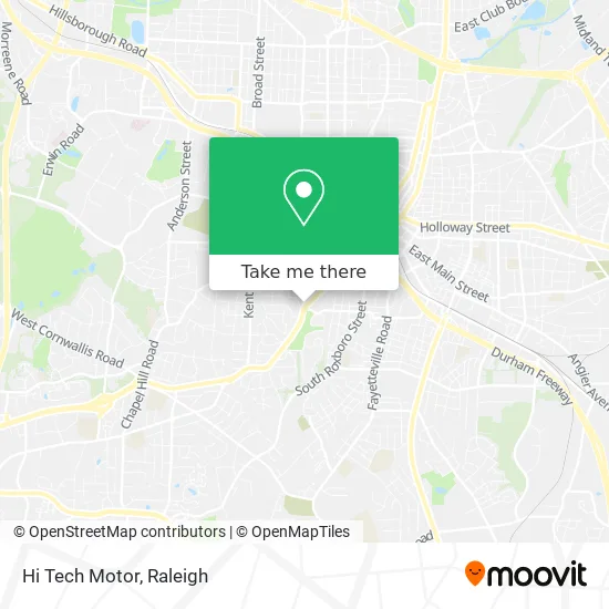 Hi Tech Motor map