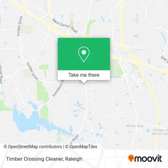 Timber Crossing Cleaner map