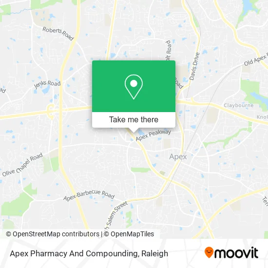 Apex Pharmacy And Compounding map