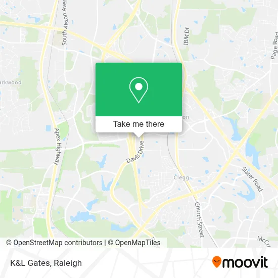 K&L Gates map