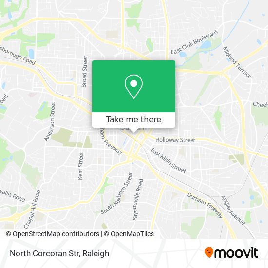 Mapa de North Corcoran Str