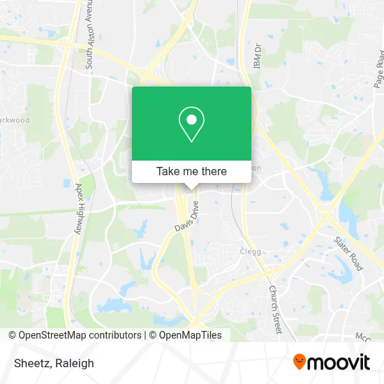Sheetz map
