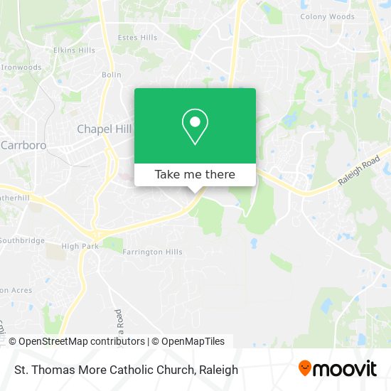 Mapa de St. Thomas More Catholic Church