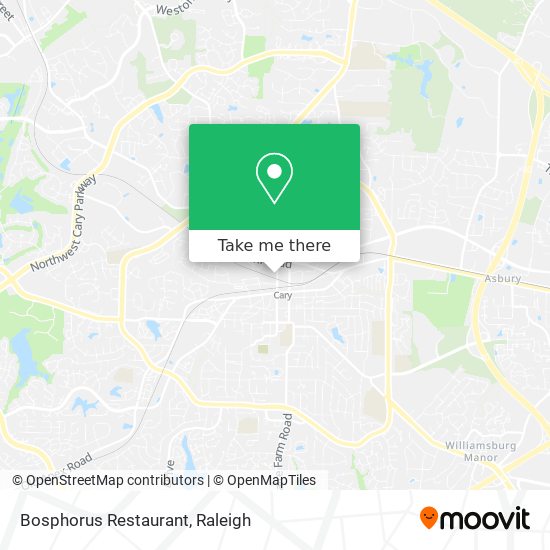 Bosphorus Restaurant map