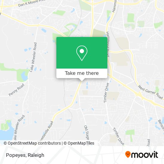 Popeyes map