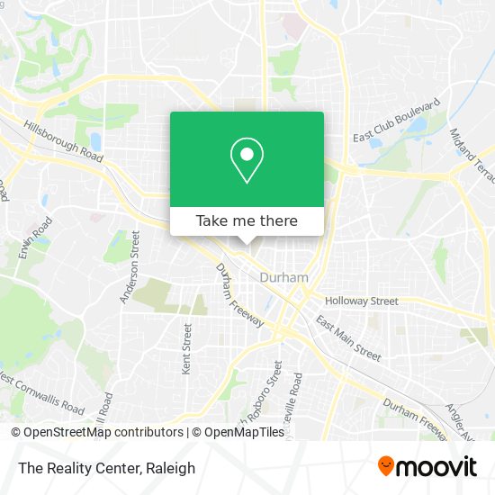 The Reality Center map