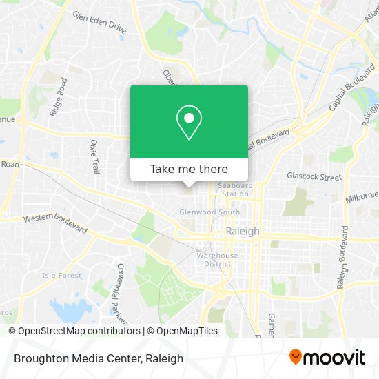 Mapa de Broughton Media Center