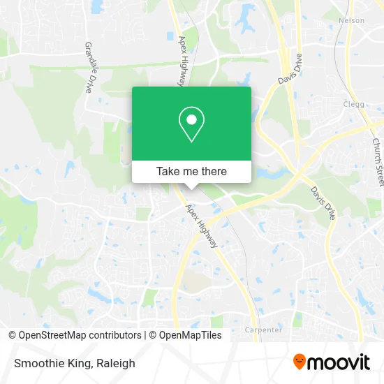 Smoothie King map