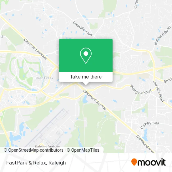 FastPark & Relax map