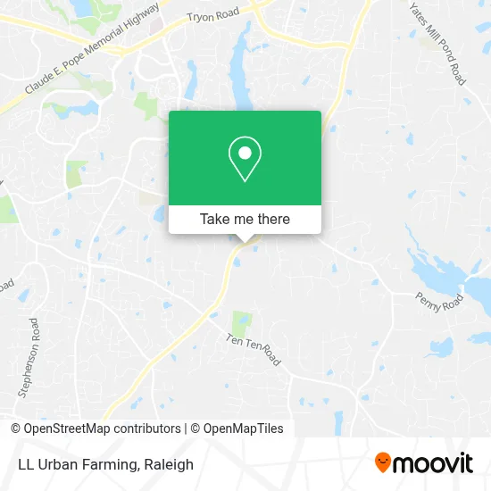 LL Urban Farming map