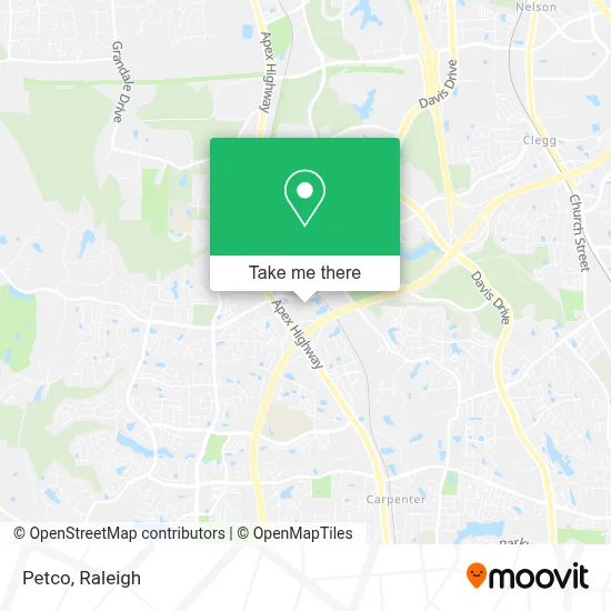 Petco map