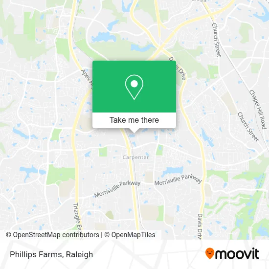 Phillips Farms map