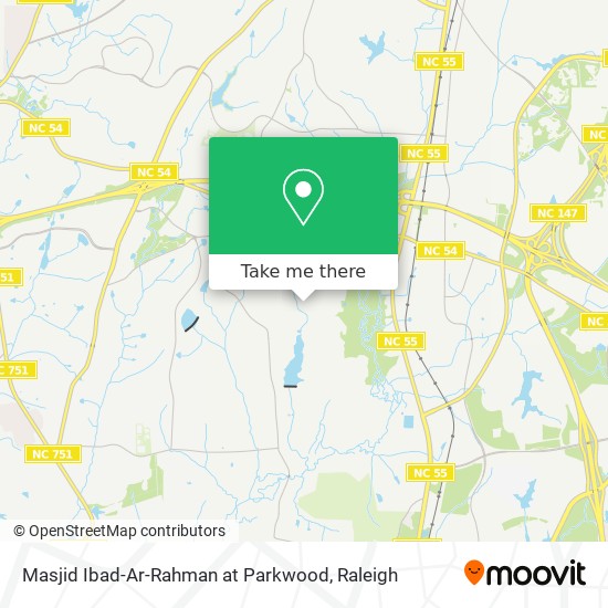 Masjid Ibad-Ar-Rahman at Parkwood map