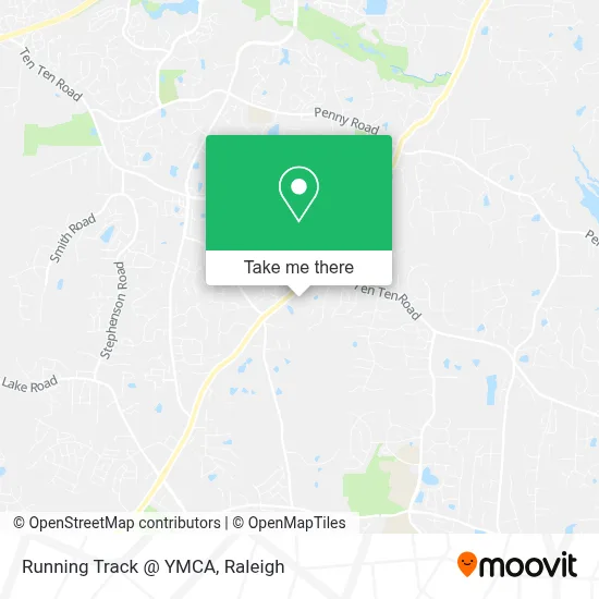 Running Track @ YMCA map