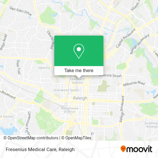 Fresenius Medical Care map