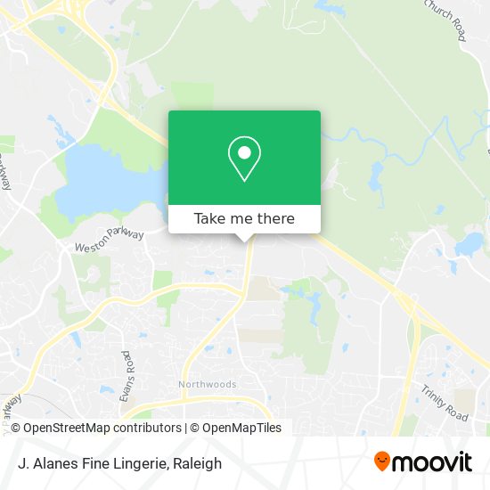 Mapa de J. Alanes Fine Lingerie
