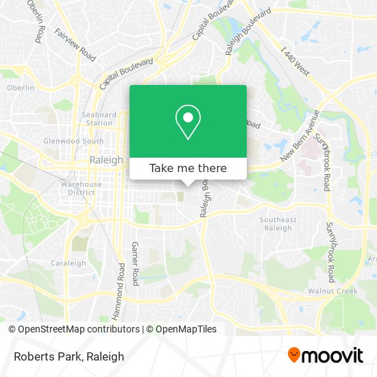 Mapa de Roberts Park