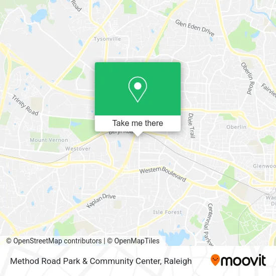Mapa de Method Road Park & Community Center