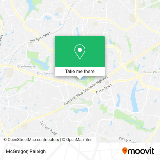 McGregor map