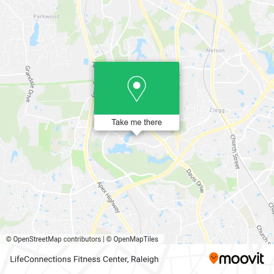LifeConnections Fitness Center map