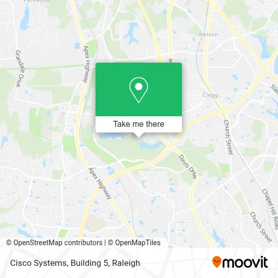 Cisco Systems, Building 5 map