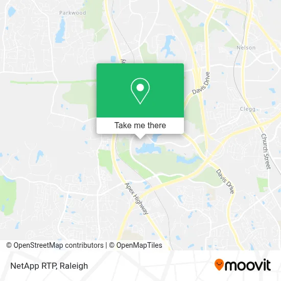 NetApp RTP map