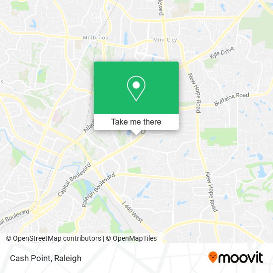 Cash Point map