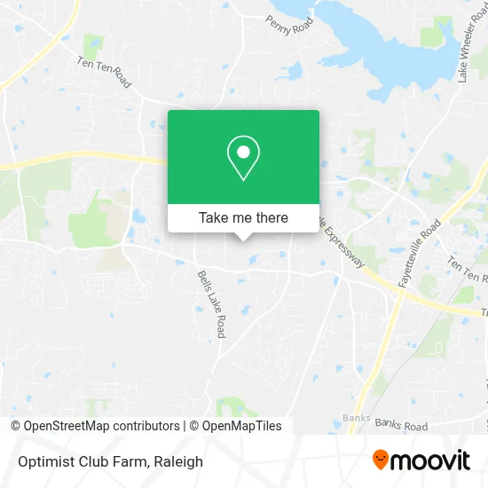 Optimist Club Farm map