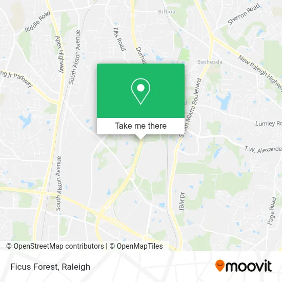 Ficus Forest map