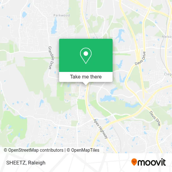 SHEETZ map