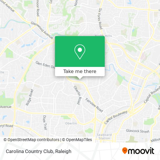 Mapa de Carolina Country Club