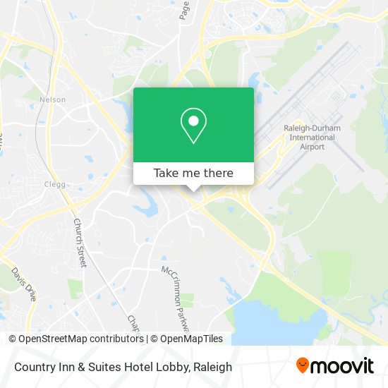 Mapa de Country Inn & Suites Hotel Lobby